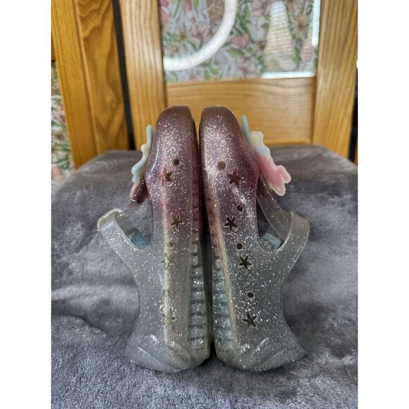 ARIEL LITTLE MERMAID Mary Jane Jelly Flat Shoes Sandals Classic Y2k Cute Comfy 8 - Picture 7 of 8